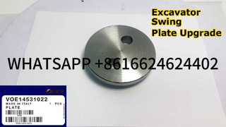 KBZE VOE14531022 14531022 PŁYTA ZĘBNIKA URZĄDZENIA OBROTOWEGO PASUJE DO KOPARKI VOL VO EC460 EC480 Demo