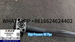 Rura powrotna oleju siłownika łyżki KBZE 10D0985 do koparki LiuGong CLG922E – odporna na wysokie ciśnienie