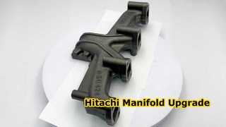 KBZE 8-94366021-0 WYDECH; KOLEKTOR 4BD1 4BG1 DLA HITACHI EX120 EX135 ZAX110 ZAX130 ZAX160 ZAX180