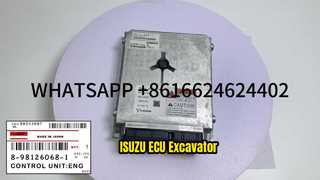 8-98126068-1 ISUZU 6HK1 8-98126068-2 JEDNOSTKA STERUJĄCA ECU PASUJE DO KOPARKI SUMITOMO SK350-5