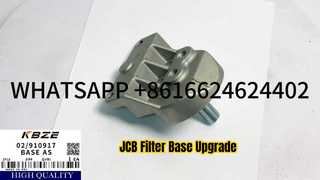 KBZE OEM 02/910917 PODSTAWA FILTRA PASUJE DO KOPARKI JCB JS205 JS215 JS220 NXT215