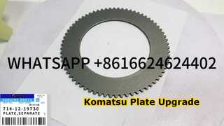 7141219730 KOMATSU 714-12-19730 PŁYTA;SPERATER DO WA300 WA320 WA350 WA380 WA400 WA420