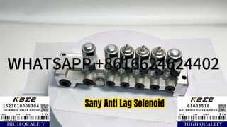 Marka KBZE 61023518 SANY 152301000630A 60136331 grupa elektromagnesu przeciw opóźnieniom dla SY195 S205 S210 SY215 SY