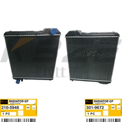 KBZE BRANDS 301-9672 210-5948 CAT C4.4 RADIATOR FITS FOR 416E 420E 432E 444E BACKHOE LOADER