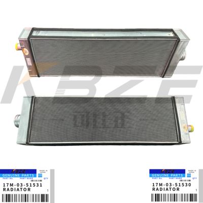 17M-03-51531 KOMATSU SAA6D140E-5 ENGINE 17M-03-51530 RADIATOR ASSY FOR D275A-5R BULLDOZER