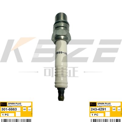 KBZE 301-6663 3016663  G3508 G3512 G3516 G3520 GAS ENGINE SPARK PLUG FITS CUM MINS 2866879 3607738 4090121 QSV81 QSV91
