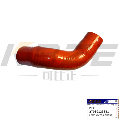 KBZE 27030123851 LGMG MINING TRUCK INTERCOOLER HOSE FOR CMT86 CMT96 CMT106