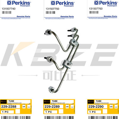 KBZE E301.5 E301.7 C-A-T C1.1 C1.5 3013C ENGINE FUEL LINES 229-2288 229-2289 229-2290 FITS PERKINS 403D-11 ENGINE 131507740 131507750 131507760