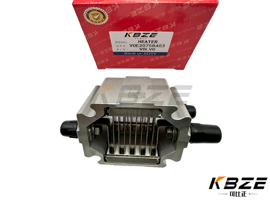 KBZE VOLVO VOE 20758403 VOE20758403 Zastąpienie ogrzewacza silnika koparki EC135 EC140 EC160 EC170 EC180 EC240B EC290B