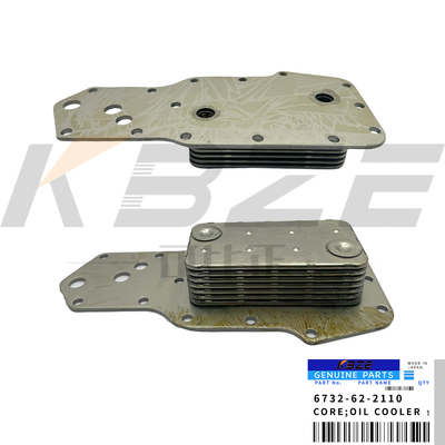 KOMATSU 6D102 6732-62-2110 7P OIL COOLER CORE CUMMINS 6BT 3957544 3921558 Silnik do koparki
