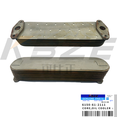 6152-62-2210 PC400 EXCAVATOR MOTOR 3P 7P 8P 10P OIL COOLER CORE 6150-61-2111 6150-61-9320 FITS 6D125 MOTOR