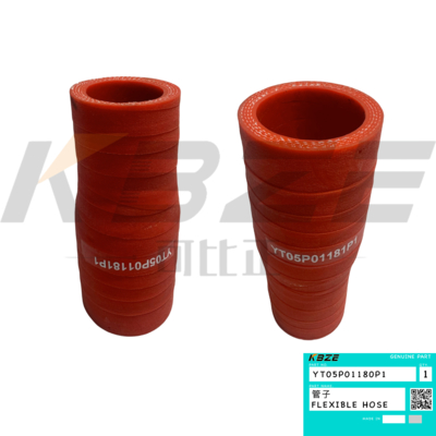 KOBELCO YT05P01180P1 TURBO HOSE SK70 SK75 SK80 Ekskawator dla ISUZU 4LE2