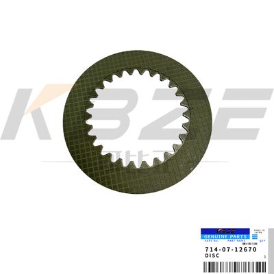 KBZE 714-07-12670 7140712670 jakości OEM tarcza cierna dla KOMATSU WA200 WA250 WA300 WA320 WA380 WA400 WA450 WA480 HM250 HM300 HM400
